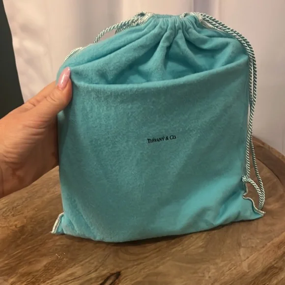 Tiffany and Co Suede blue bucket bag - Picture 14 of 15